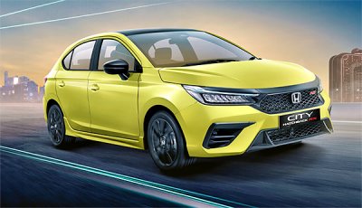 Tampak Depan Honda City Hatchback RS Surabaya