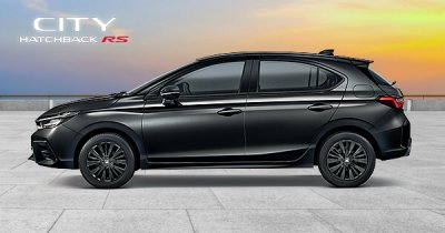 Warna Crystal Black Pearl Hitam Honda City Hatchback RS Surabaya