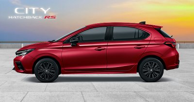 Warna Rallye Red Honda City Hatchback RS Surabaya
