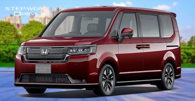 Warna Premium Crystal Garnet Metallic New Honda STEP WGN Surabaya