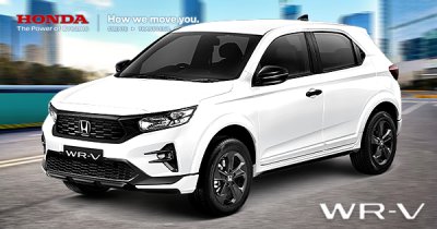 Warna Taffeta White New Honda WRV tipe E Surabaya