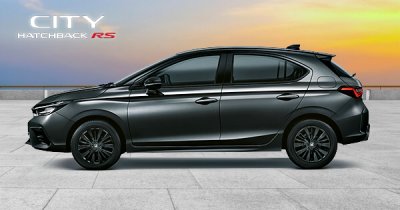 Warna Meteoroid Gray Metallic Honda City Hatchback RS Surabaya